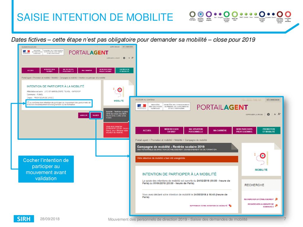 Mobilite Des Personnels De Direction Rentr E Guide Pour Lacc S